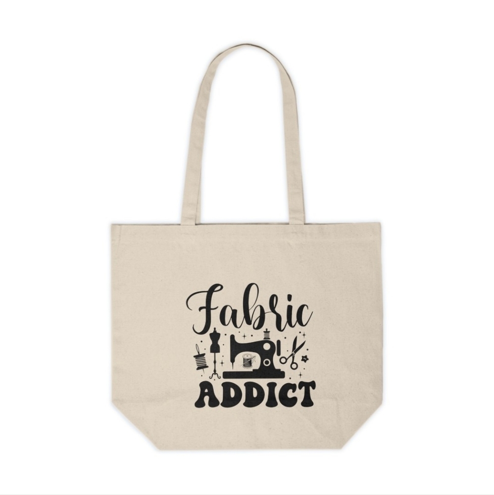 Fabric Addict Custom Canvas Tote Bag